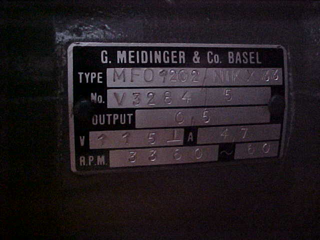 Meidinger Compact Organ Blower