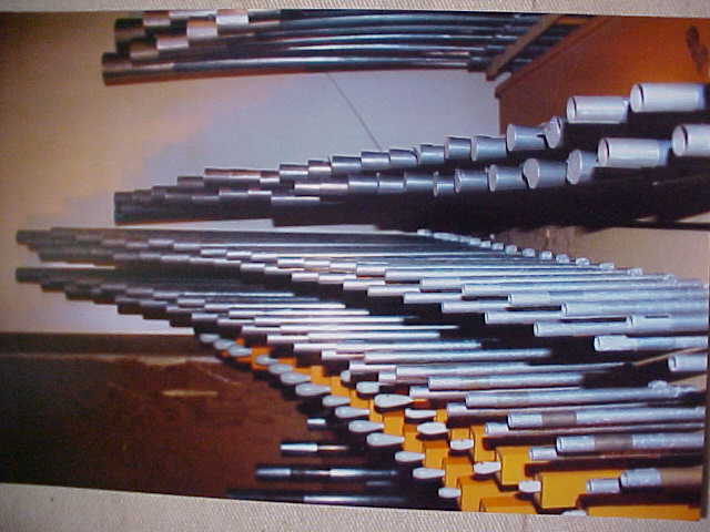 41 Moller Pipe Organ Chest Magnets