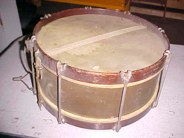 Vintage Wood Shell Snare Drum