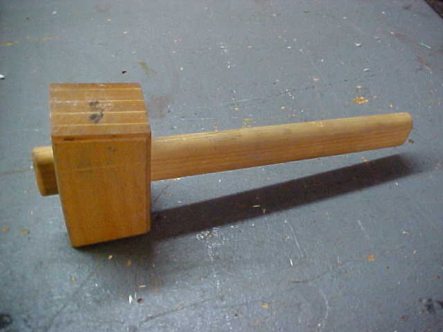 Wood Pipe Stopper Hammer